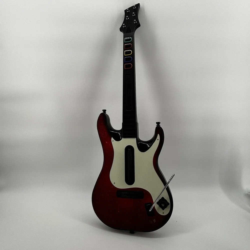 Guitar Hero Band Hero 5 Wireless Guitar Controller Xbox 360 Untested